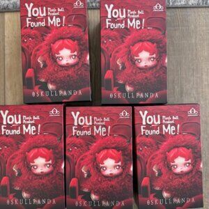 NEW 5 Unopened POP MART SkullPanda "You Found Me" all different!
